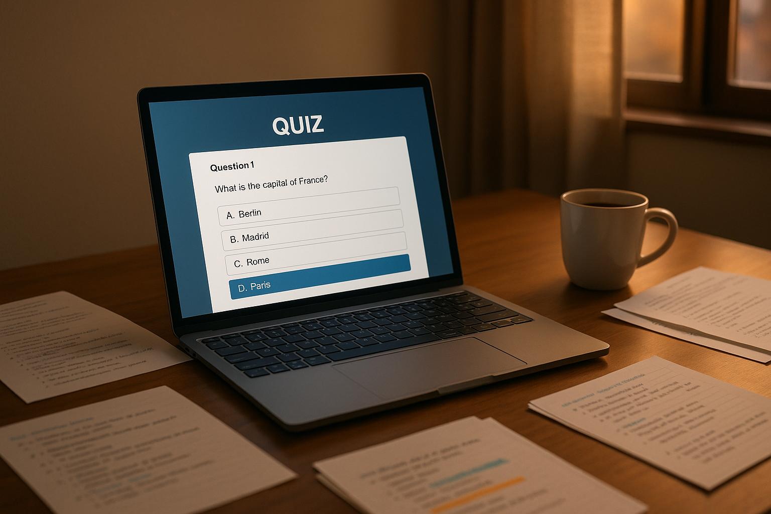 AI Quiz Generators and Memory: How It Works