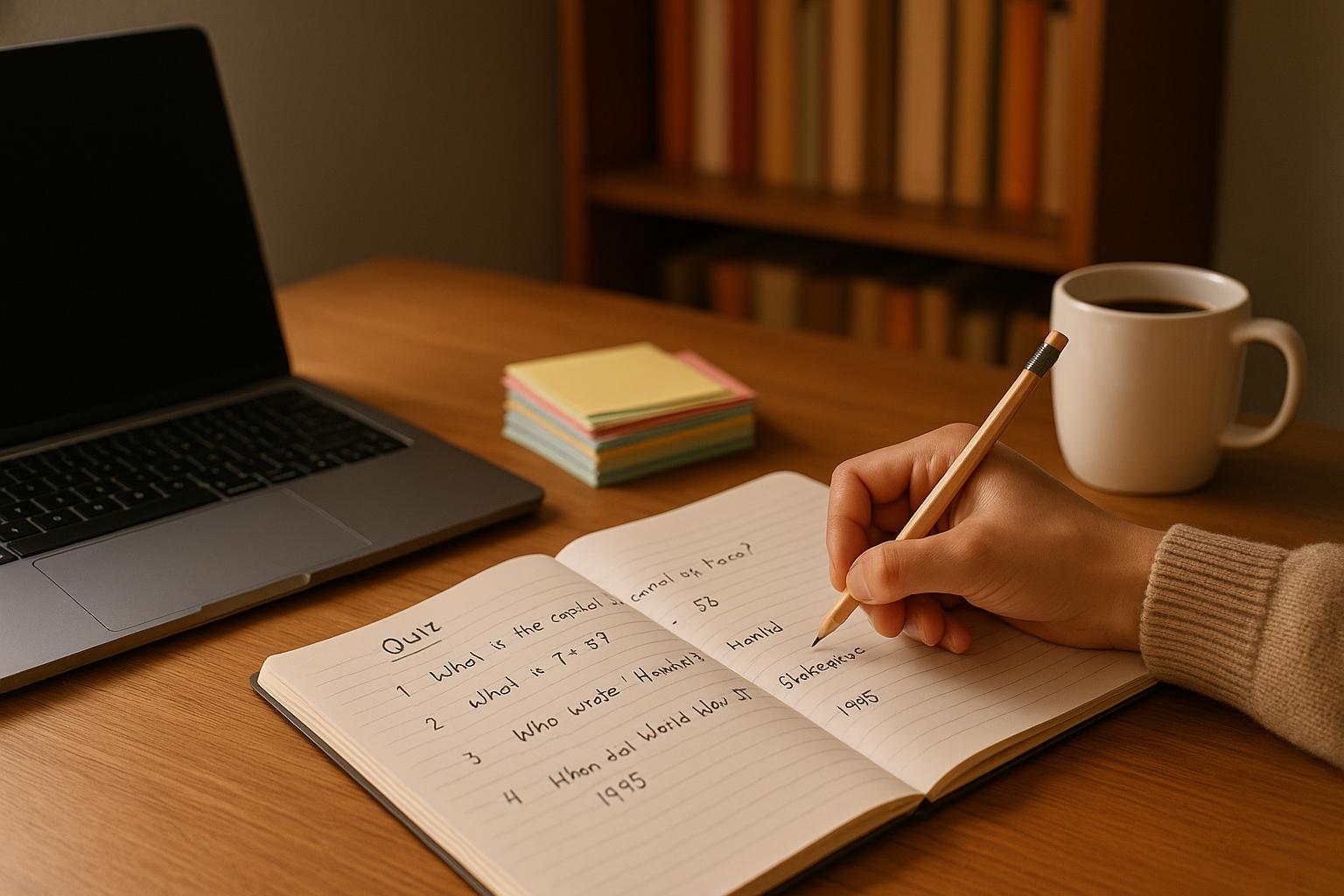 How Self-Quizzing Builds Better Study Habits